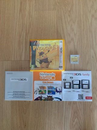 Pokemon detective pikachu nintendo 3ds