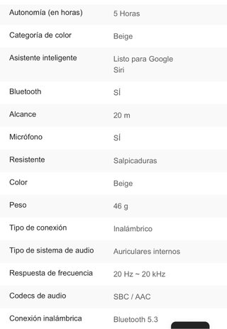 Auriculares inalambricos