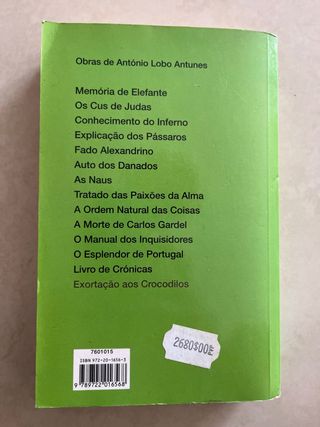 Exortação aos Crocodilos - António Lobo Antunes