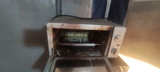 Microondas, horno y tostador lote electr