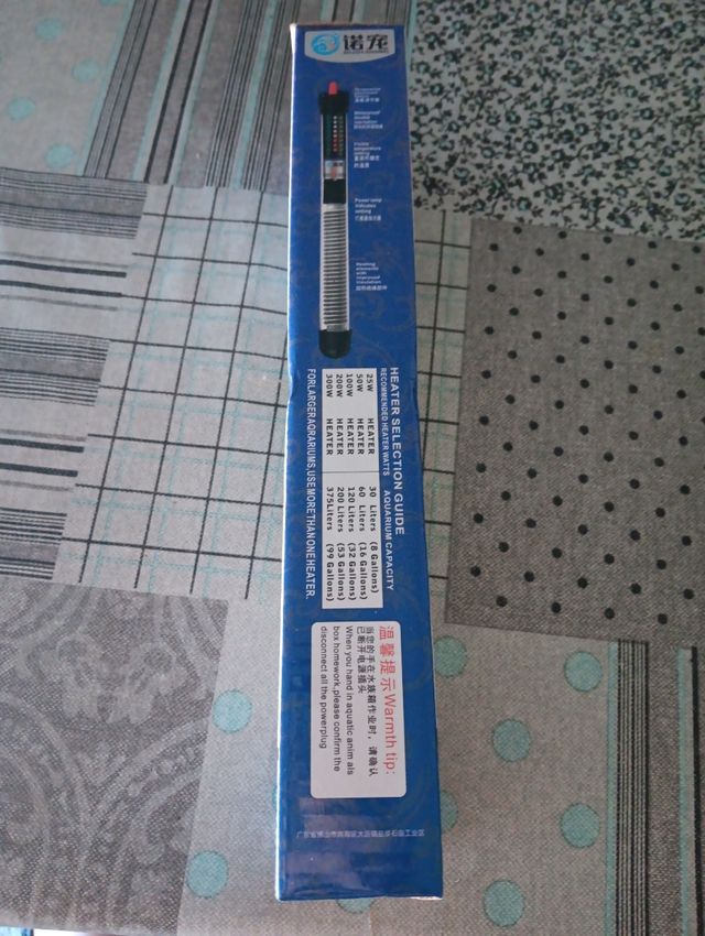 Calentador de agua para peces para 200L