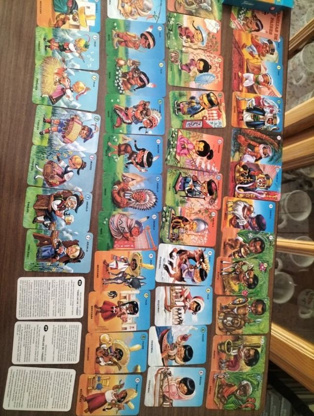 NO A 1€. Fournier cartas familias de 7