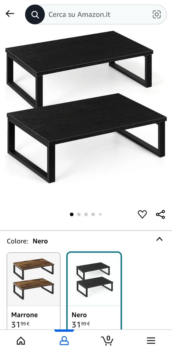 Scrivania Ikea Malm con supporto monitor