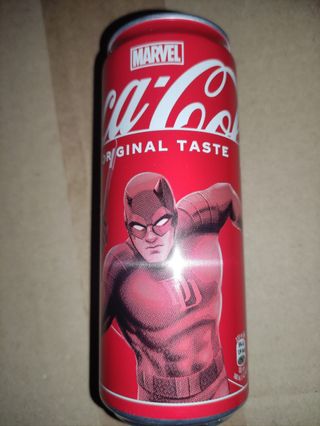 Coca cola lattina Marvel Daredevil limited edition
