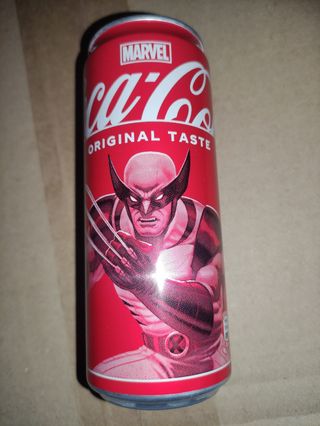 Coca Cola lattina Marvel Wolverine limited edition