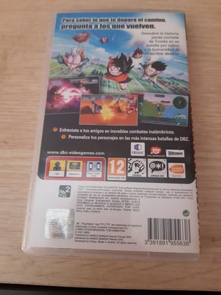 Juego psp dragón Ball z 2