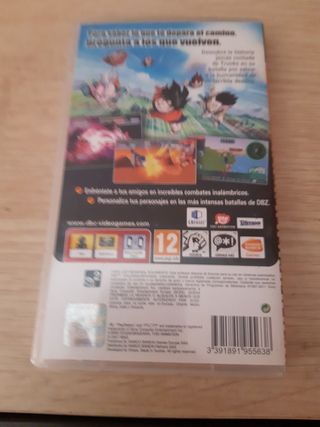 Juego psp dragón Ball z 2
