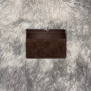 Portacarte Gucci Emblem Marrone