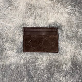 Portacarte Gucci Emblem Marrone