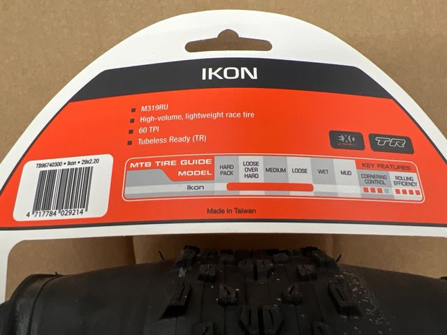 Copertura Tubeless Maxxis Ikon 29x2,20 EXO TR