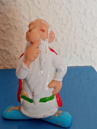 Figura pvc Asterix, Obelix, brujo