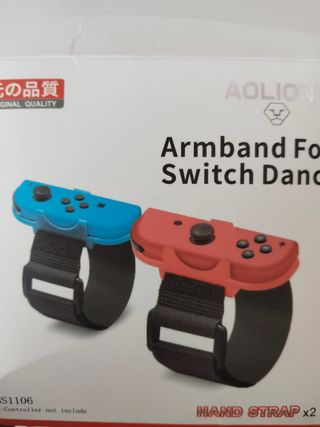 Pulsera para mandos nintendo switch