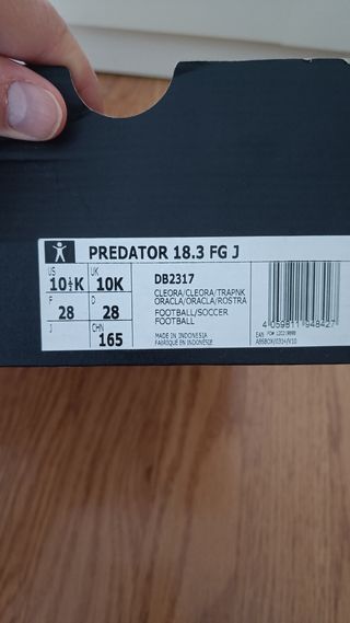 Botas zapatillas niño futbol