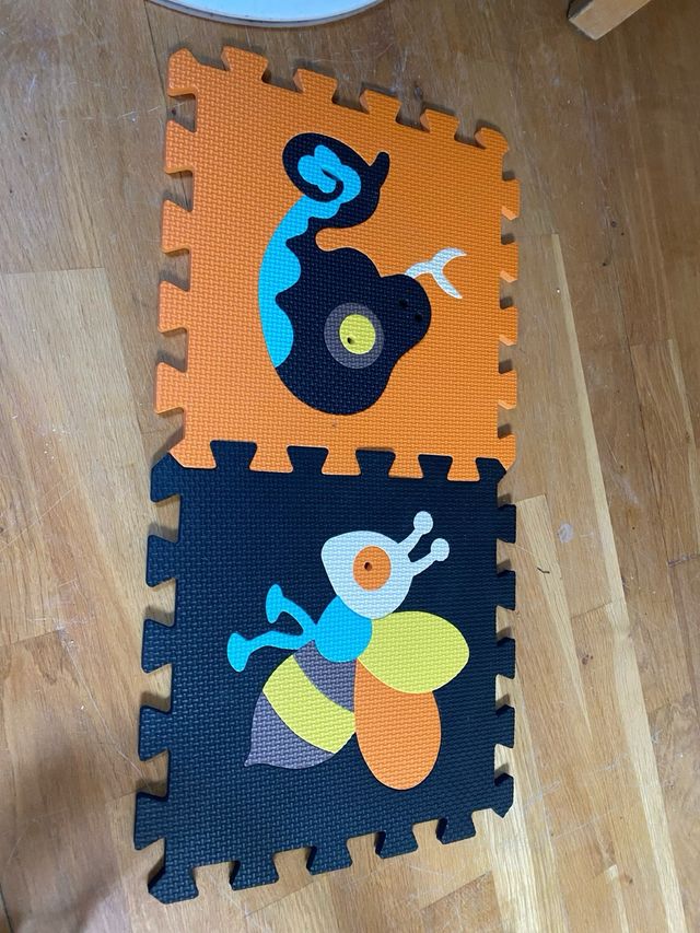 18 piezas de esterilla niño