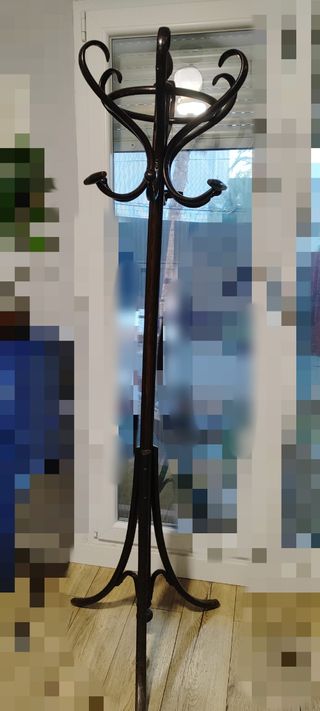 Mesa centro artesa madera-vidrio