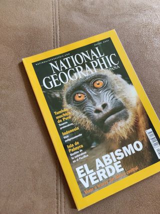 Lote 3 revistas NATIONAL GROGRAPHIC año