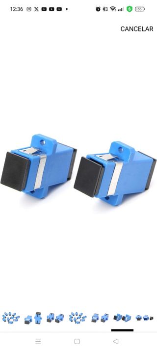 Adaptadores de fibra óptica