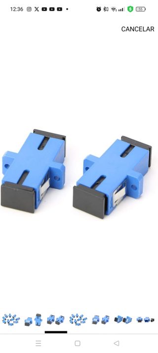 Adaptadores de fibra óptica