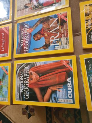 Lote 11 revistas NATIONAL GEOGRAPHIC 99