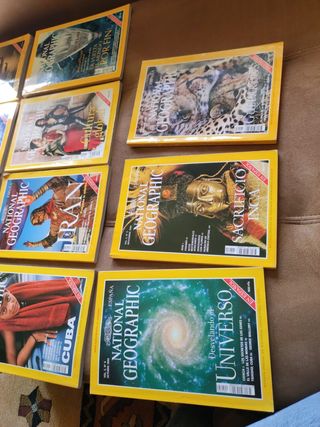 Lote 11 revistas NATIONAL GEOGRAPHIC 99