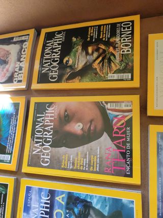 Lote de 11 revistas NATIONAL GEOGRAPHIC