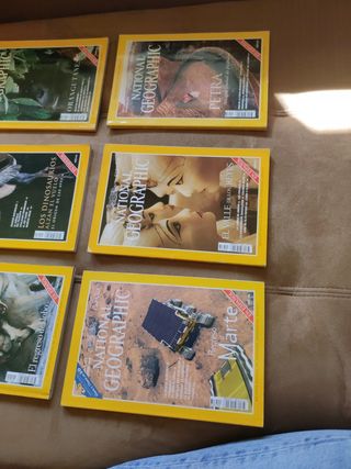 Lote 10 revistas NATIONAL GEOGRAPHIC