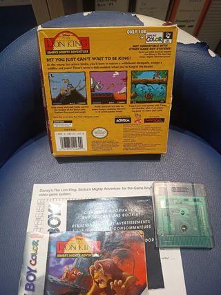 The Lion King - Game Boy Color Nintendo