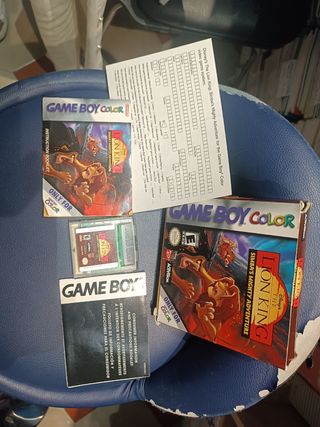 The Lion King - Game Boy Color Nintendo