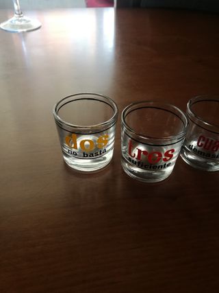 Vasos de chupito