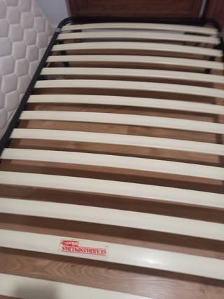 Cama colchon + somier 105cm