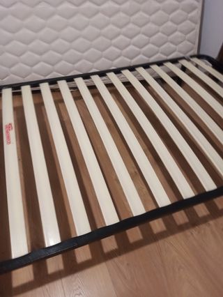 Cama colchon + somier 105cm