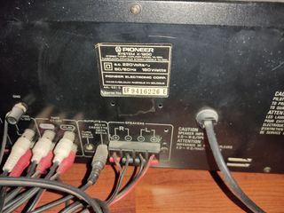 Equipo de música Pioneer antiguo