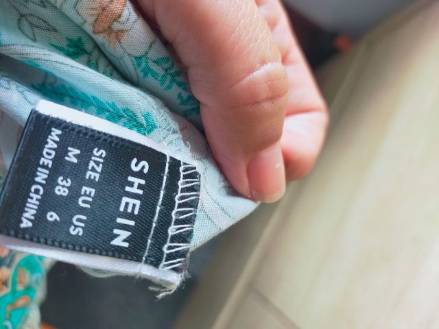 Camisa de flores manga larga