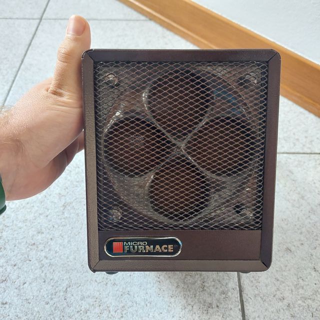 Stufetta ceramica Micro Furnace vintage 1985