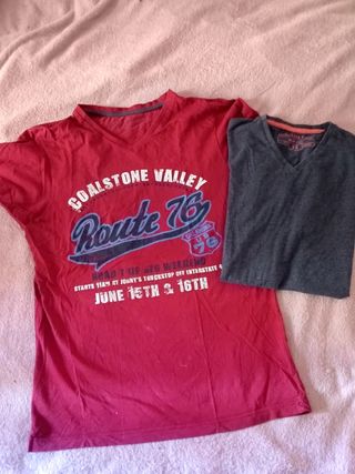 Camisetas + gorras