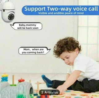 5 Cámaras IP wifi 5 SD 32 GB. Nuevas