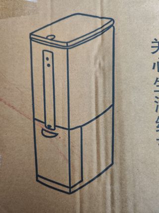 Cubo de basura baño con cepillo