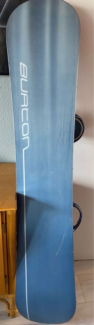 Tabla snow Burton bullet 59+fijaciones
