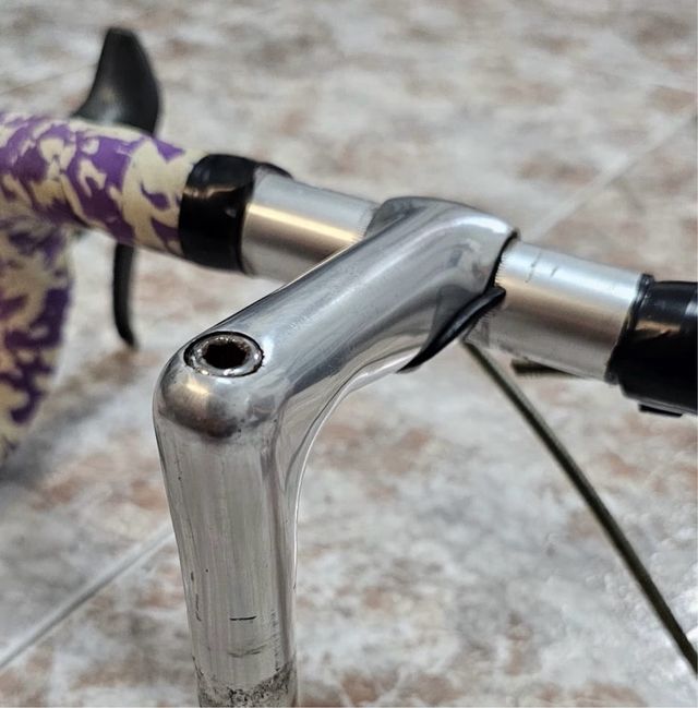 Potencia y manillar cinelli