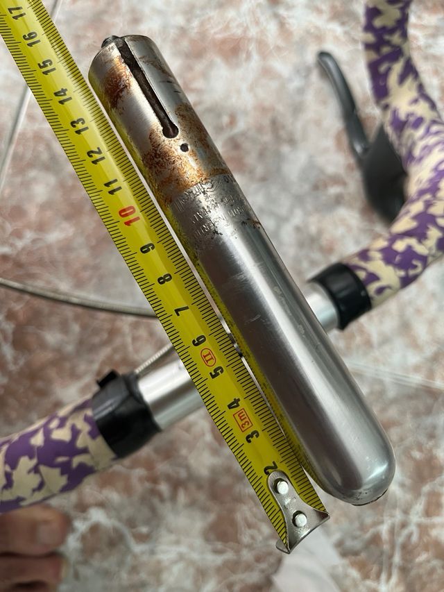 Potencia y manillar cinelli