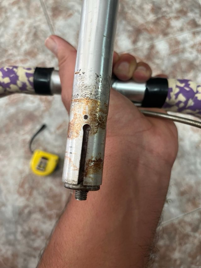 Potencia y manillar cinelli