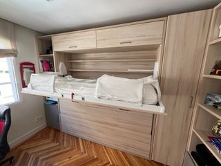 Litera abatible horizontal con armario nueva