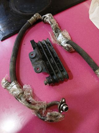 Radiador aceite xtz 660 año 91-96 y tubos