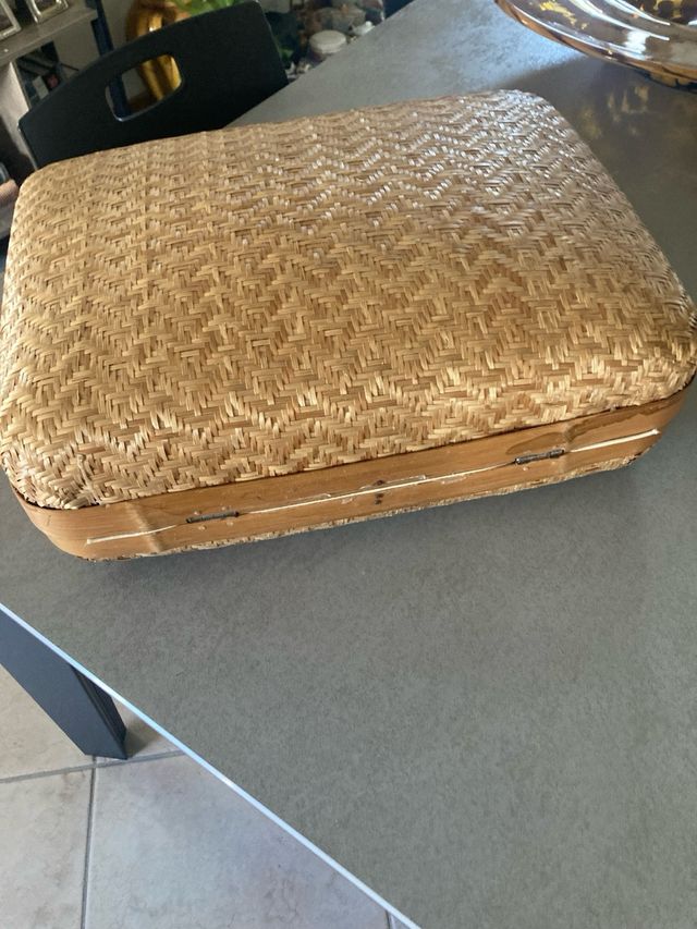 Valigetta in rattan