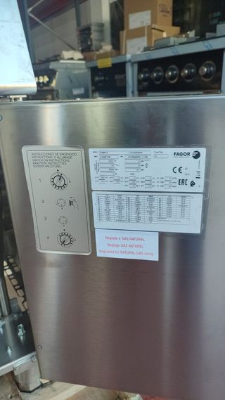 Freidora Industrial Fagor F-G9215 Gas 2 x 15 Litro