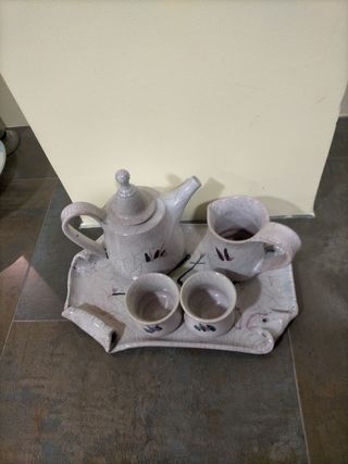 JUEGO DE CAFÉ CERÁMICO VINTAGE