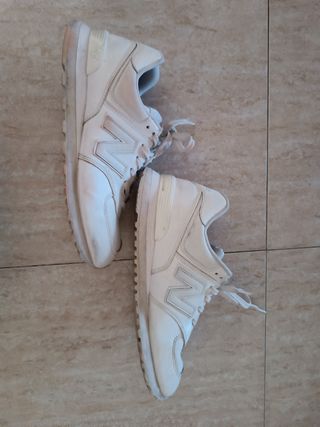 Zapatillas New Balance 574 v2 blancas