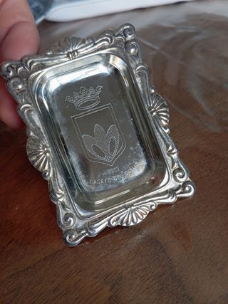 Antico piattino casato del Giglio 1900