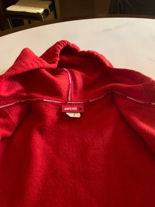 Felpa ducati performance rossa originale