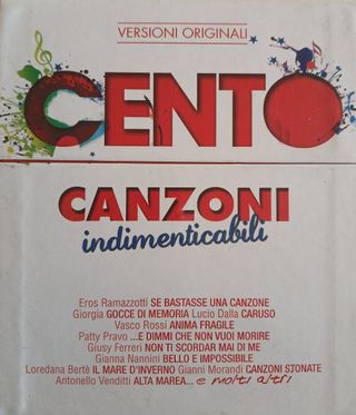 CD 5 Cofanetto Canzoni indimenticabili
